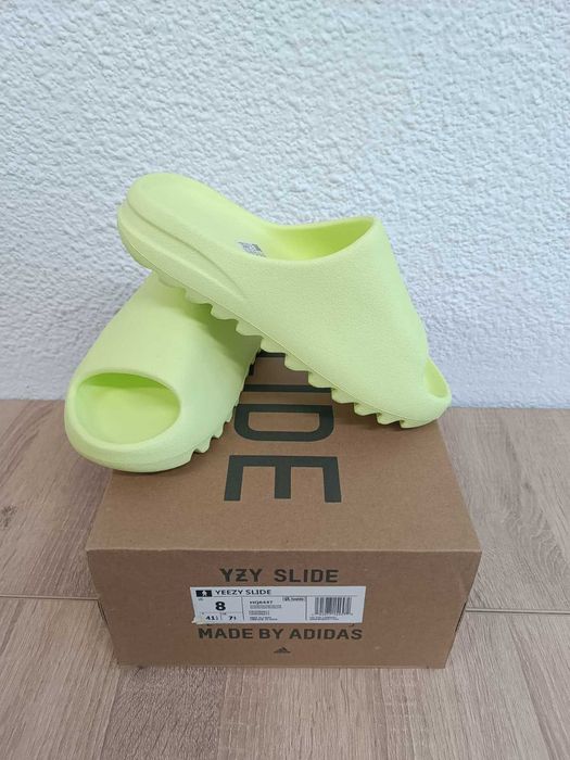 Papuci Adidas Yeezy Slide verzi marimea 41