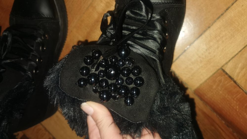 боти ботуши платформа токчета обувки 36 37 38 номер