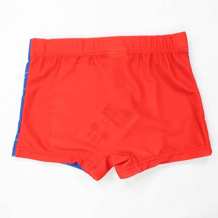 Slip de baie Mickey Mouse, Disney, haine copii, Albastru cu Rosu.