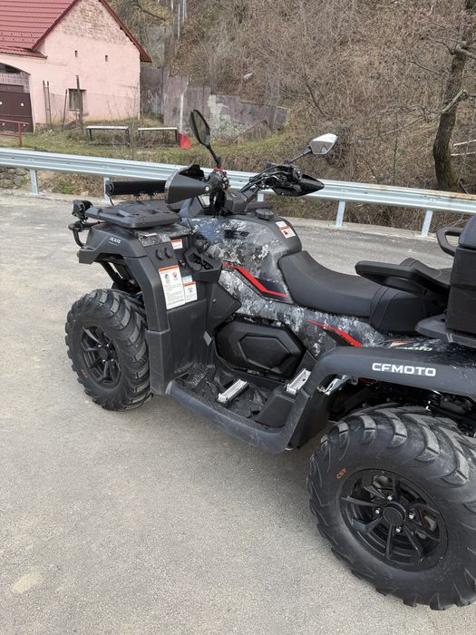 CFMOTO 625 Touring Overland 2024 FULL OPTION -Incalzire Manere Șa Troliu,Camuflaj Pregatit de Sezon