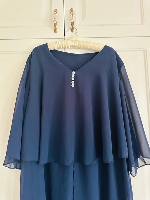 Rochie eleganta , din voal , masura L / XL, noua cu eticheta