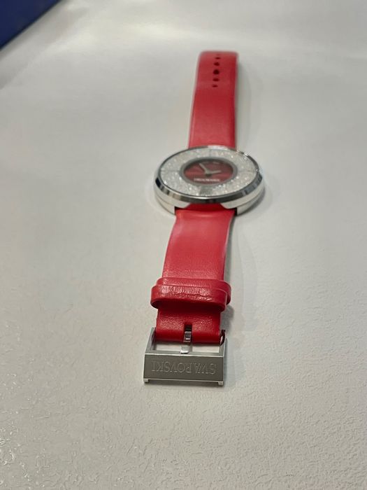 Swarovski crystalline red watch