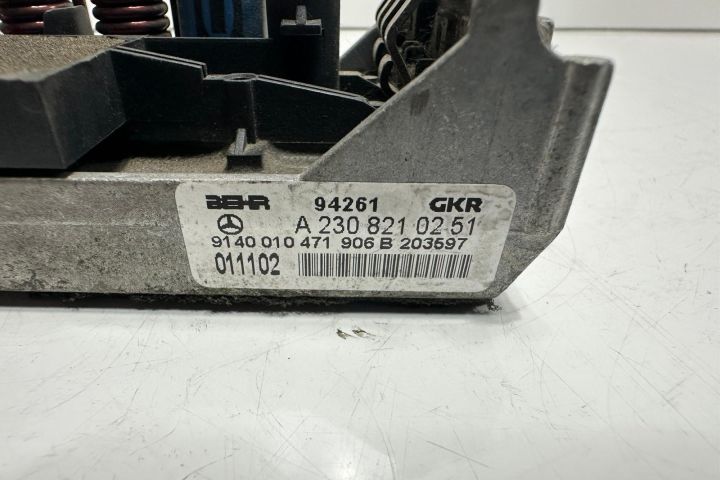 Rezistenta trepte aeroterma A2308210251 Mercedes-Benz E-Class W211/S2