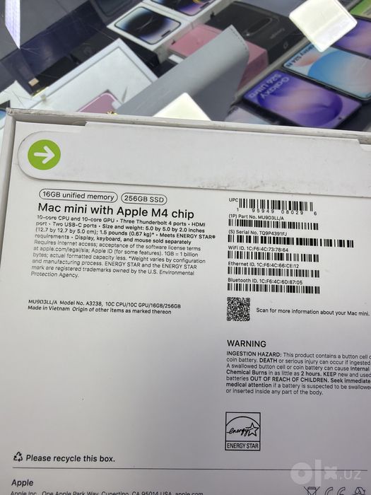 Mac Mini M4 16/256