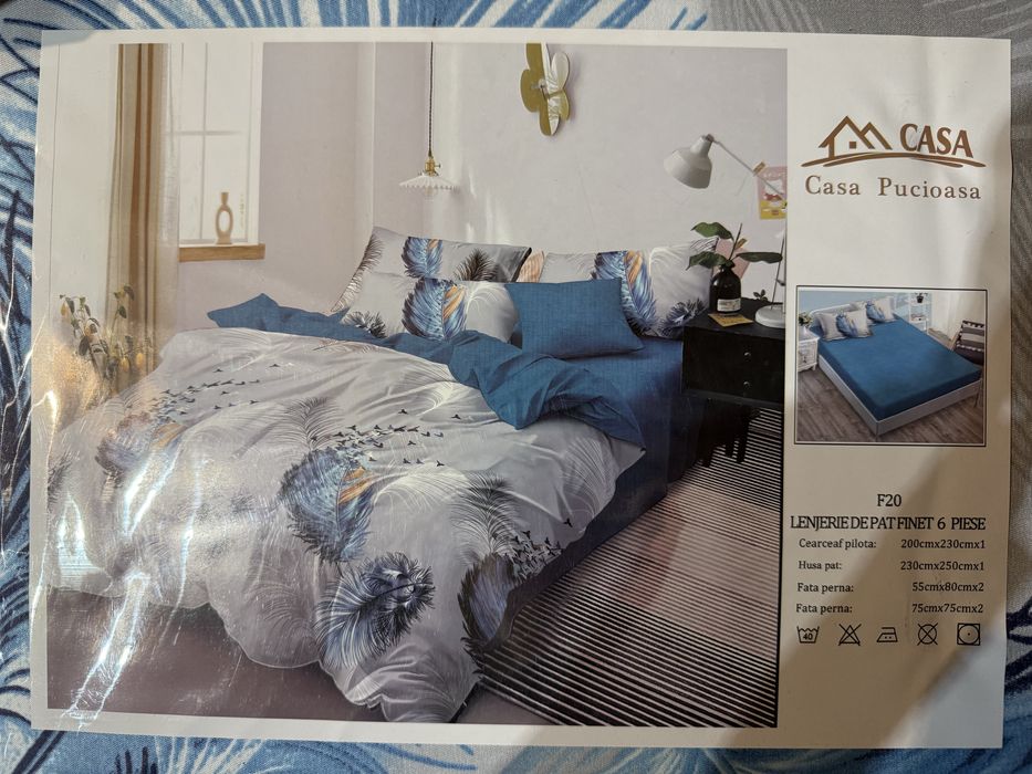 Lenjerii finet, 6 piese