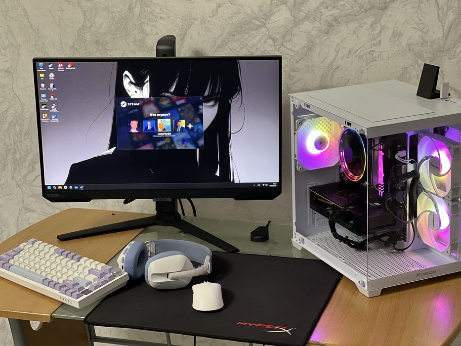 Монитор мышка наушник