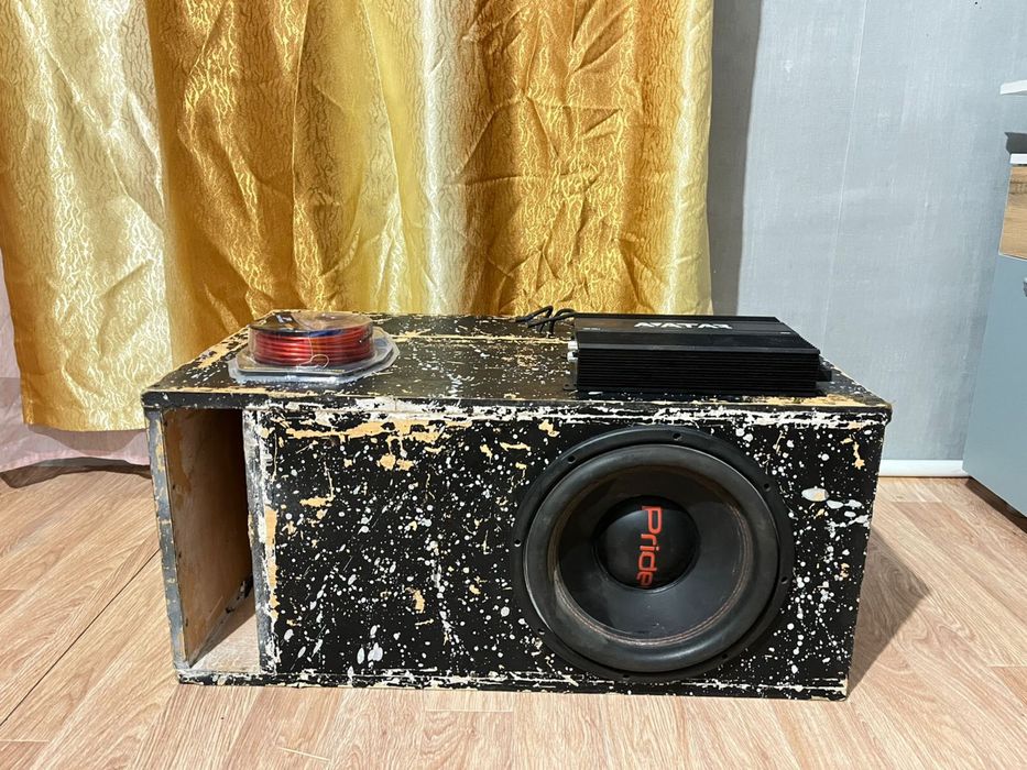 Сабвуфер и усилитель