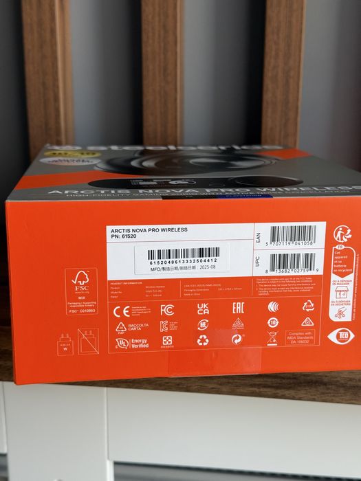 Casti Gaming SteelSeries Arctis Nova Pro Wireless - Noi - Sigilate