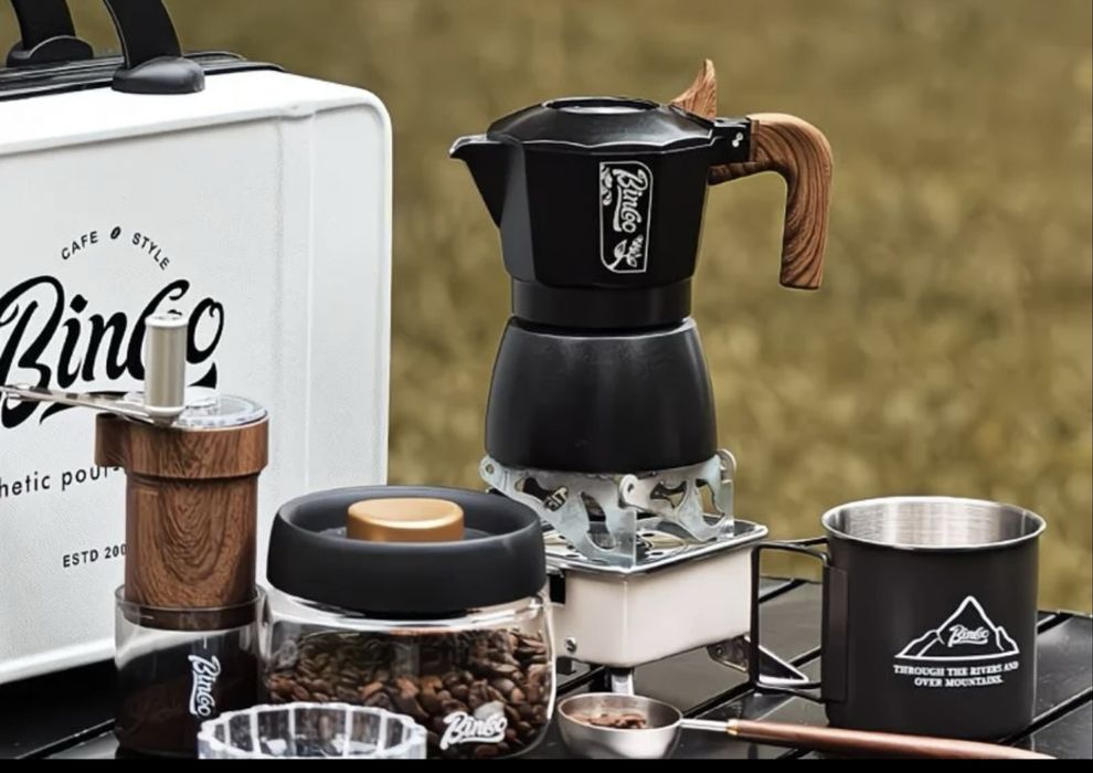 Кофе набор, кофеварка , пуровер , bincoo