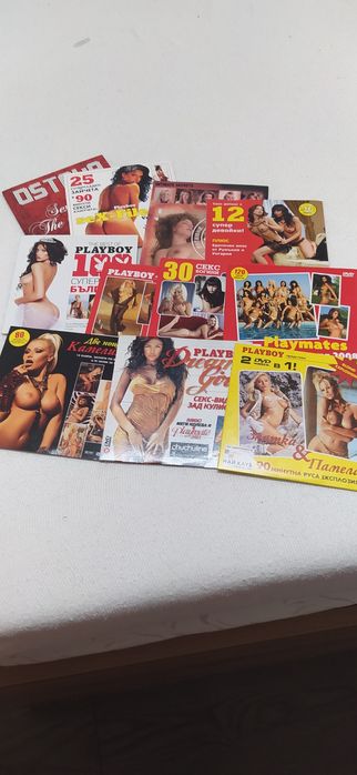 Колекция от списания Playboy. Като нови почти неизползвани.