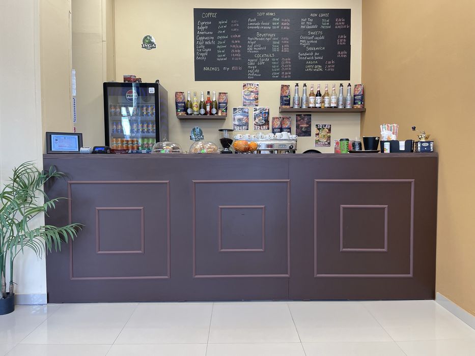 Mobilier bar (lemn) + chiuveta