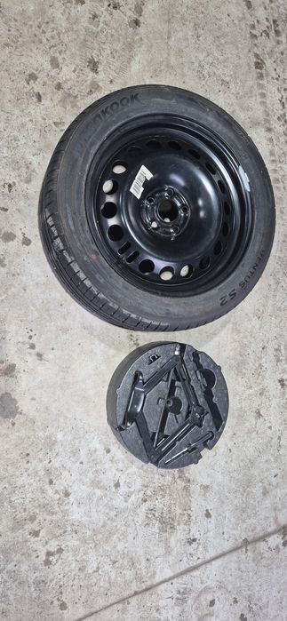 Комплект резервна гума и крик Opel