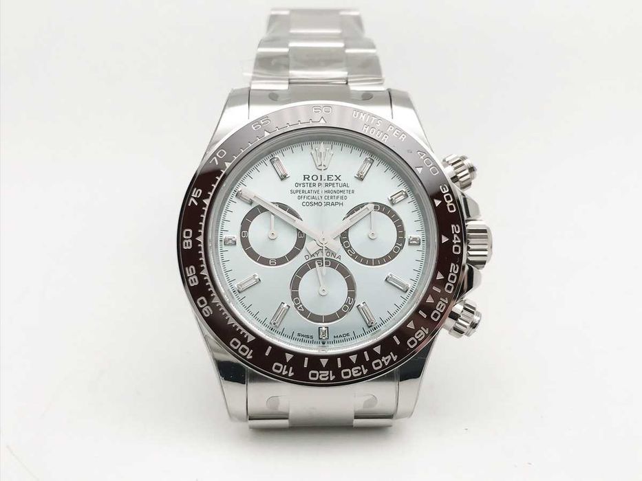 Rolex Daytona 126506 Ice Blue Diamond Dial – 40mm – QC снимки – Мъжки статусен часовник