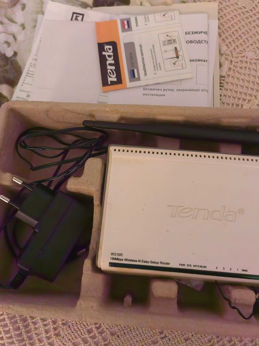 Безжичен рутер Tenda N W316R