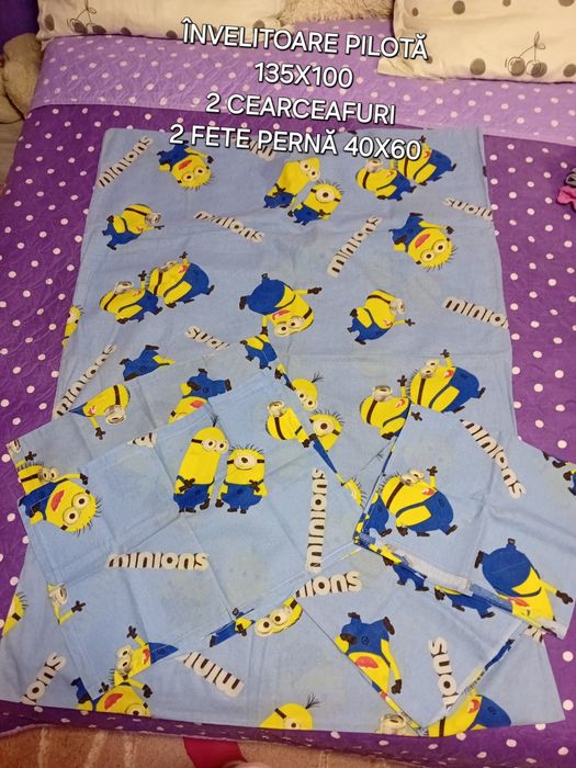 Lenjerii pătuț și păturici