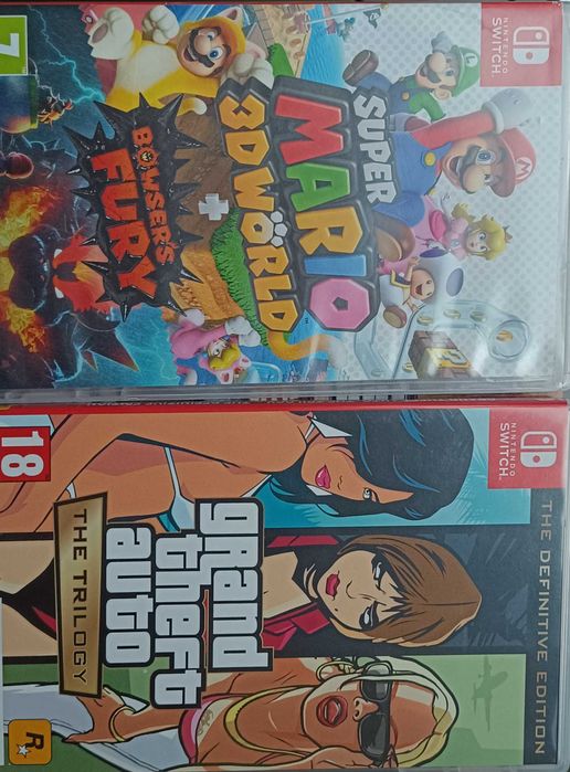 Nintendo GTA trilogy , Mario 3D world