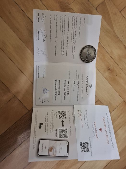 Crystal cable Interconnect diamond 2 micro