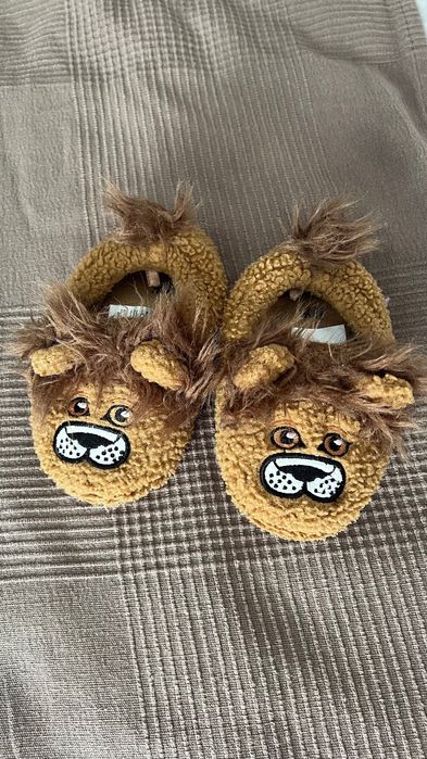 Тапочки мягкие детские бренд HM размер 26/27