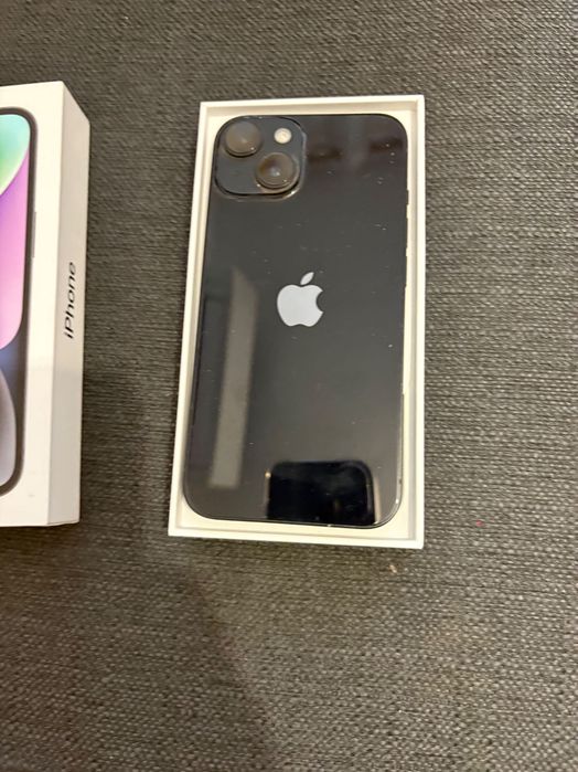 Черен Iphone 14 128gb midnight