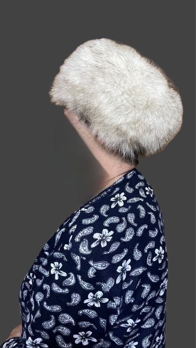 Caciula vulpe argintie