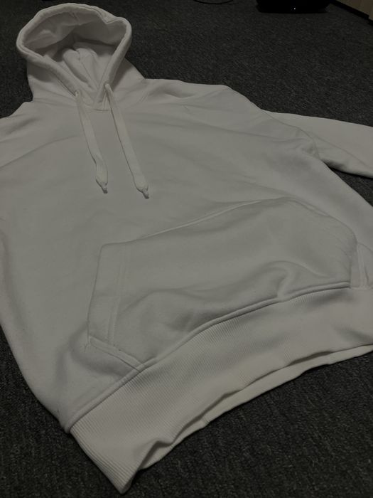 Bershka white hoodie