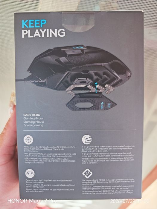 Logitech G502 Hero