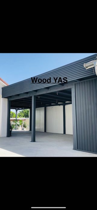 Vând terasă din lemn masiv