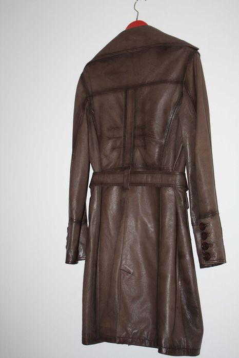 Кожено дамско манто 100% естествена кожа