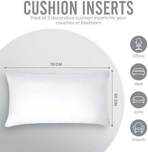 Utopia Bedding комплект 2 възглавници 50x70см