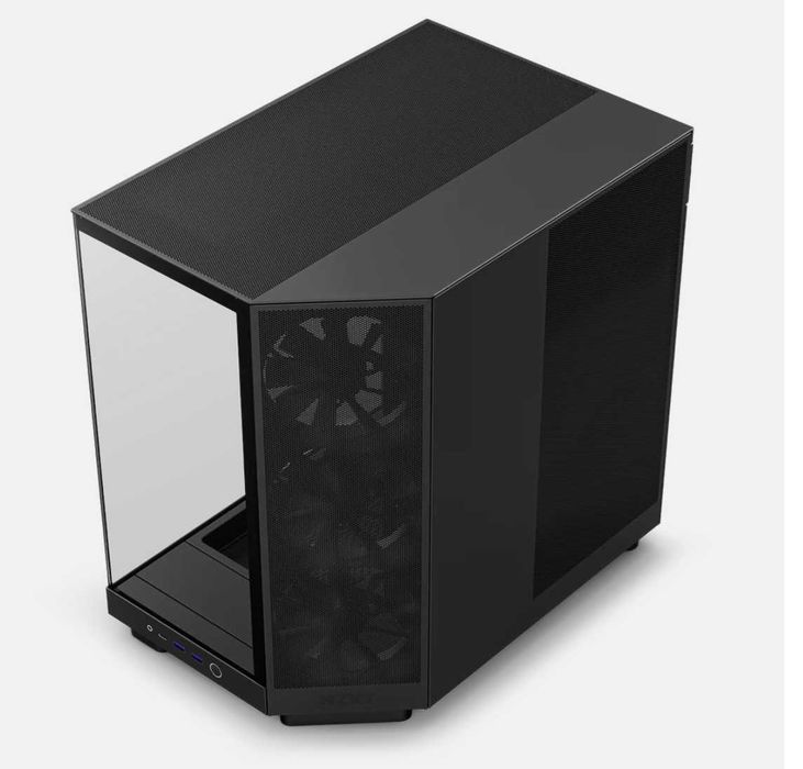 НОВА ! Компютърна кутия NZXT H6 Flow Matte Black