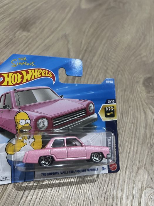 Hot wheels ferrari the simpsons car rs6