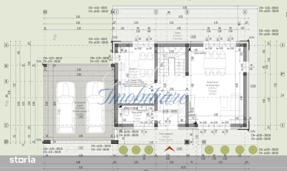 Casa individuala NZEB 4 camere 160 mp in Floresti