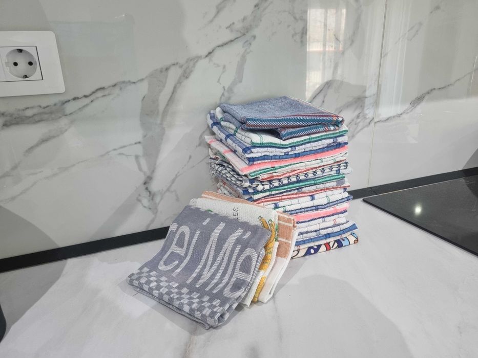 Set 25 prosoape bucătărie noi, din bumbac