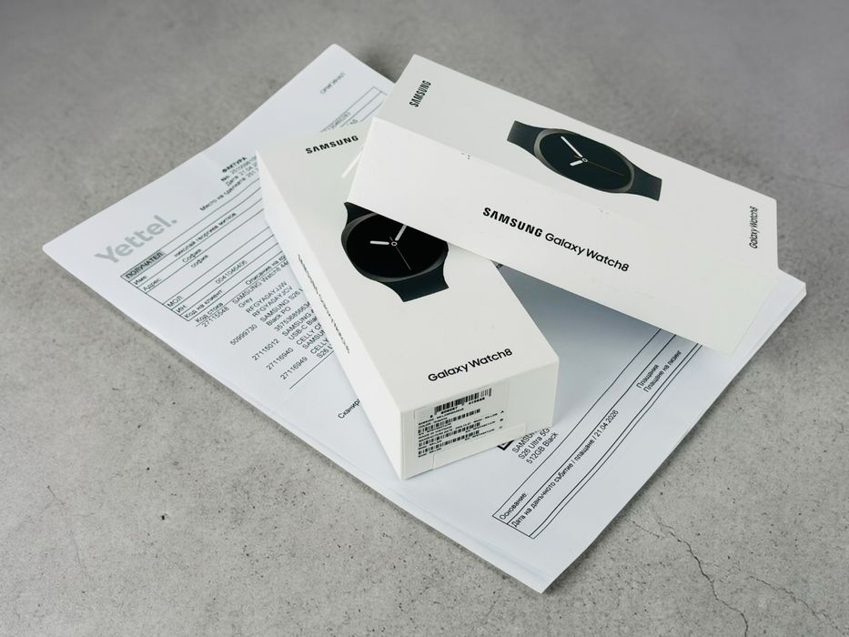 НОВ! Samsung Galaxy Watch 8 BT 44mm Graphite / Silver 3г. Гаранция!