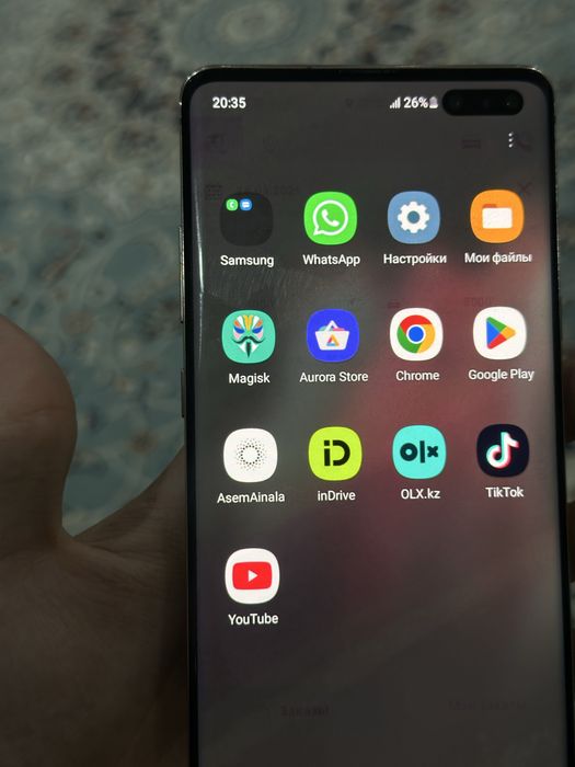 Samsung S10 5G Программа индрайвер, Андройд 11