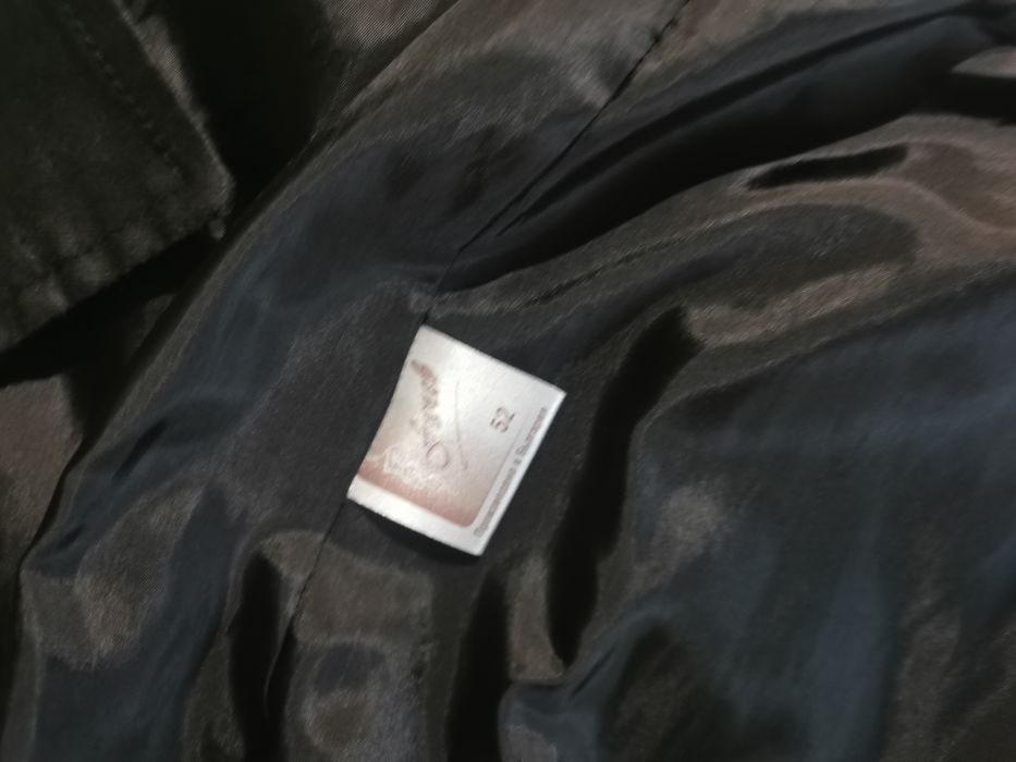 Дамско манто черен цвят