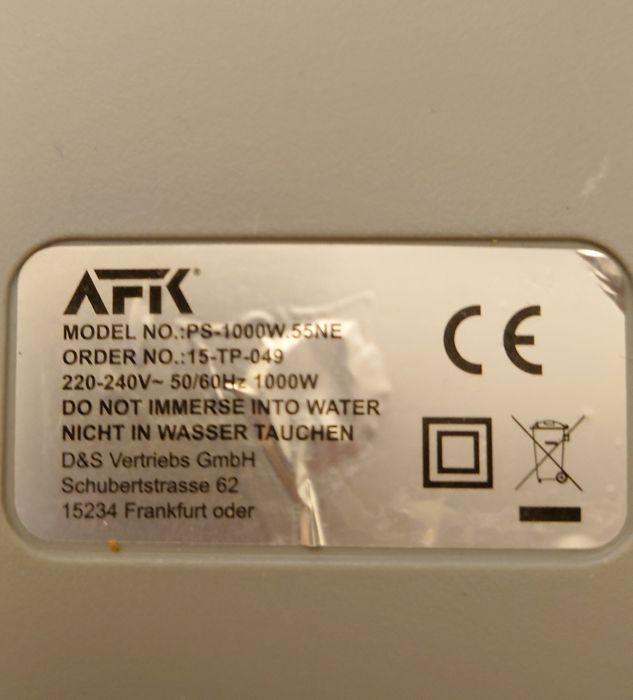 Aspirator mic, cu sac, 1000W