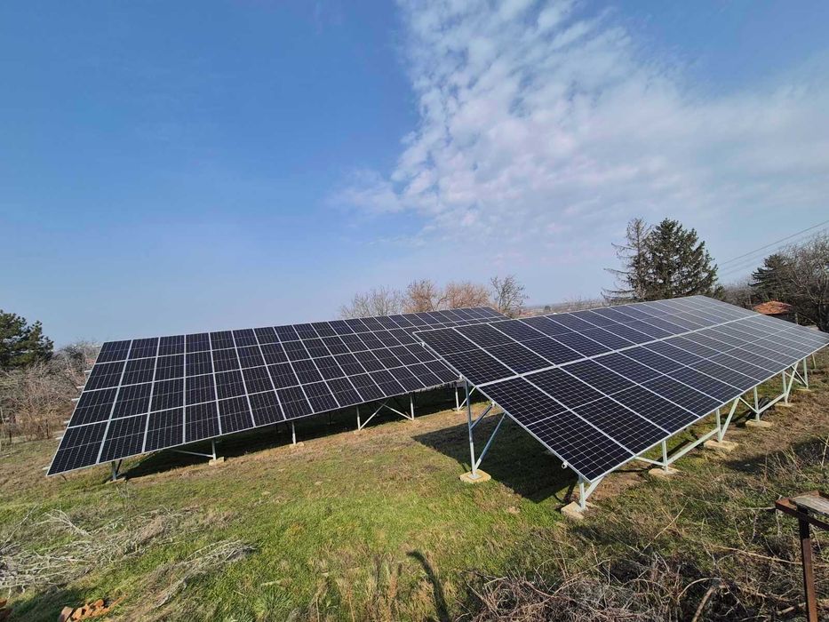 Фотоволтаична централа 60 KW и къща до гр. Белене !