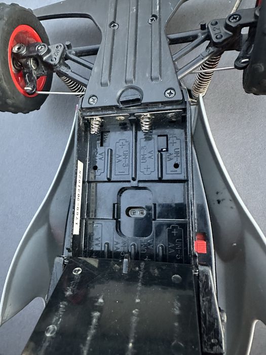 mașină RC Tamiya Quick Drive Manta Ray 1/14, model vintage 1989