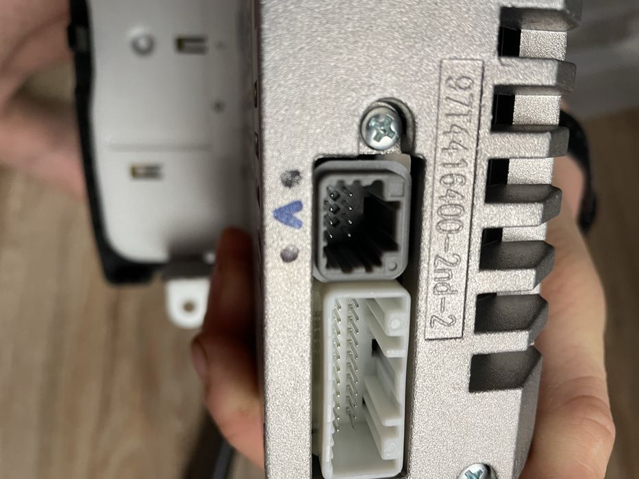 Штатная магнитолла Duster 2013