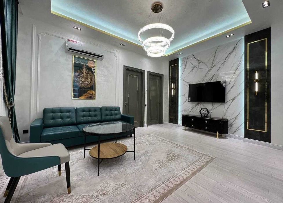 Аренда Квартира Zarafshon city Зарафшон Сити Новостройка 3/7/12 Piramt