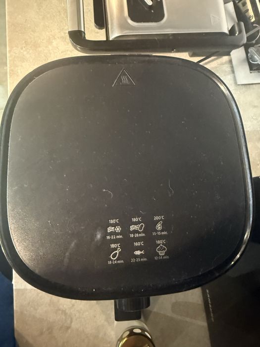 Airfryer Philips Essential HD9200/90, 1400 W, negru