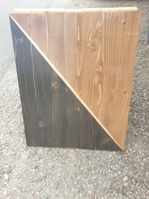 Vand Parchet din lemn masiv brad