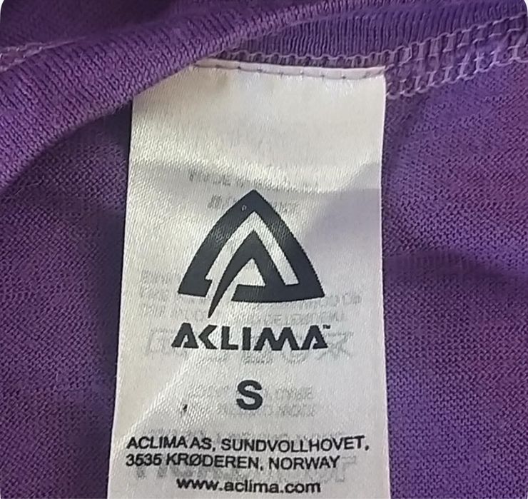Aklima термо блуза 100% вълна размер S