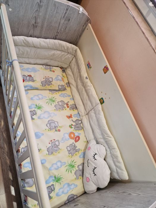 Детска кошара с матрак