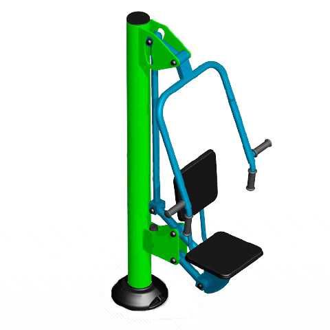 Уличный тренажер Жим от груди