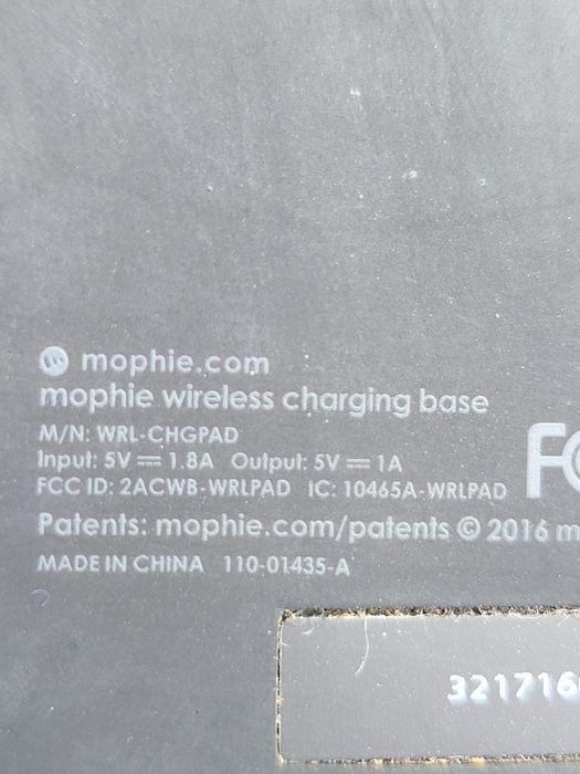 Încărcător wireless Mophie