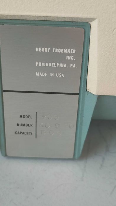 Аптекарска везна уникат HENRY TROEMNER INC. PHARMACY SC