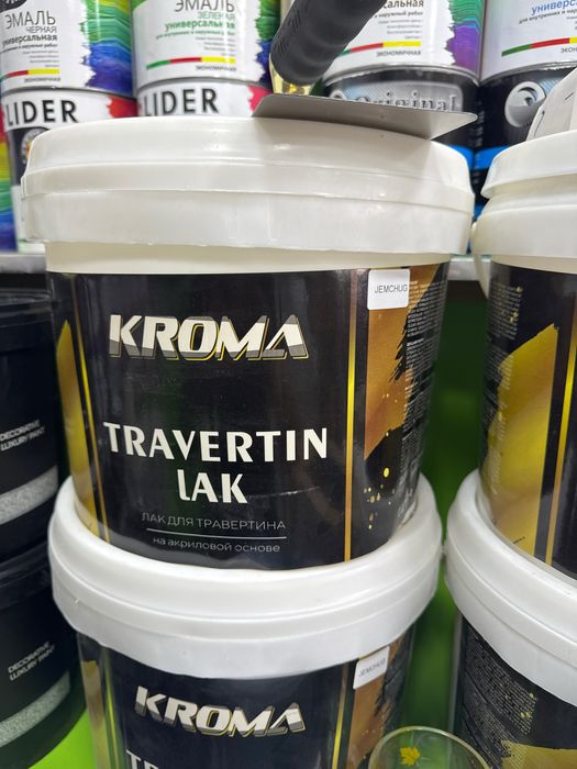 Travertin emulsiya gruntofka kraska betoni kantakt yana stroymaterial
