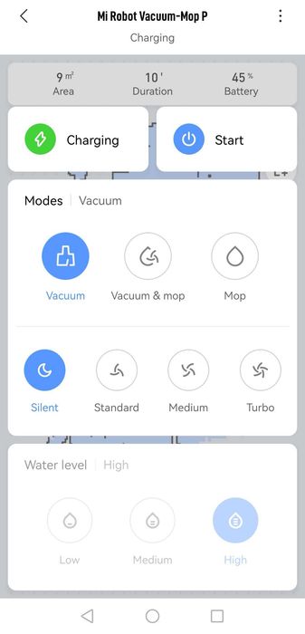 Прахосмукачка робот Xiaomi MI Robot vacuum mop P